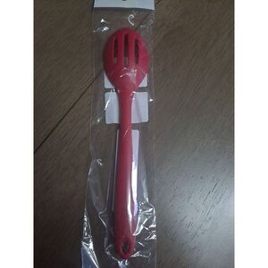 Silicone Slotted Serving Spoon, Nonstick Mixing Spoon, Heat Resistant, 8" X‎ 2"